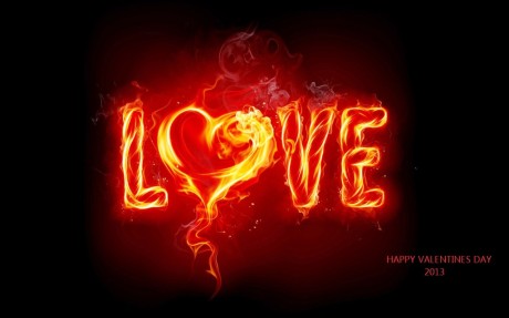love on fire